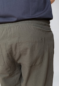 Clean Cut Copenhagen Luca cotton/linen pants Bukser Army